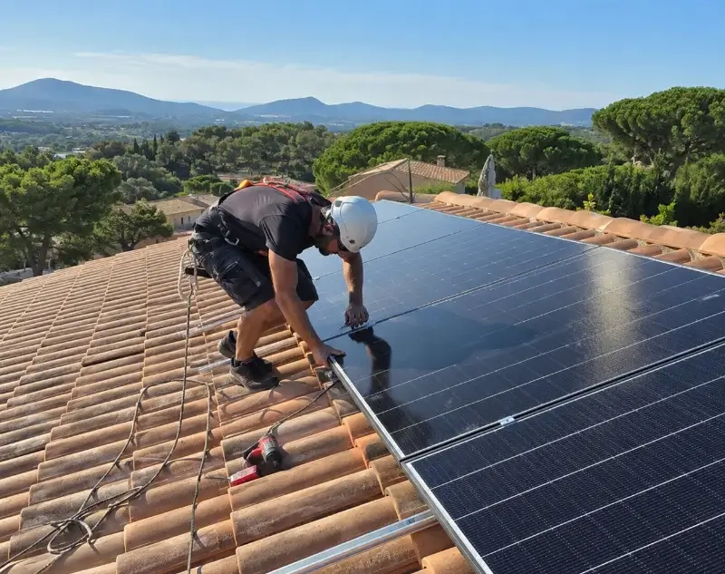 Installateur panneaux solaires Champagnier — pose photovoltaïque sur toiture